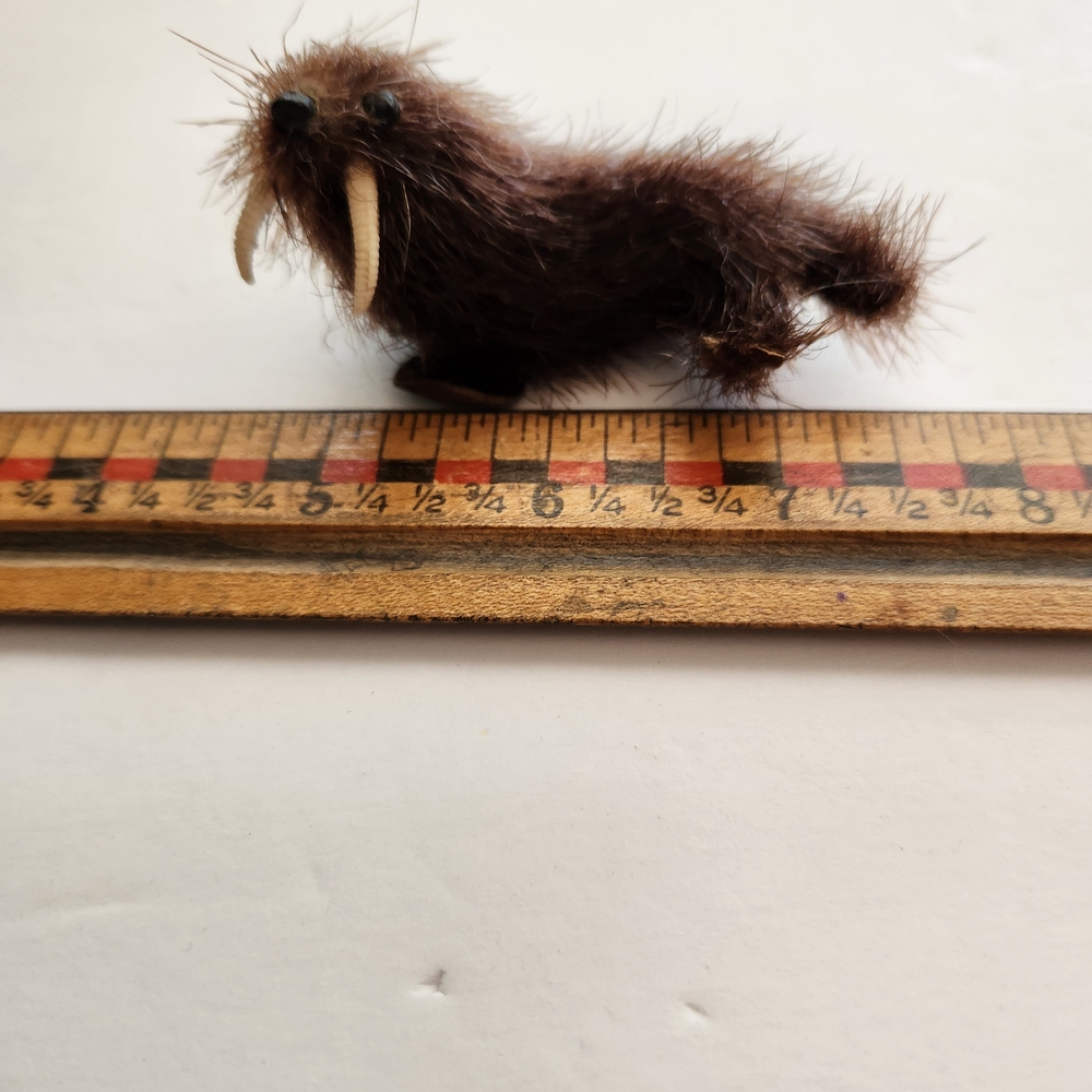 Brown Plush Walrus